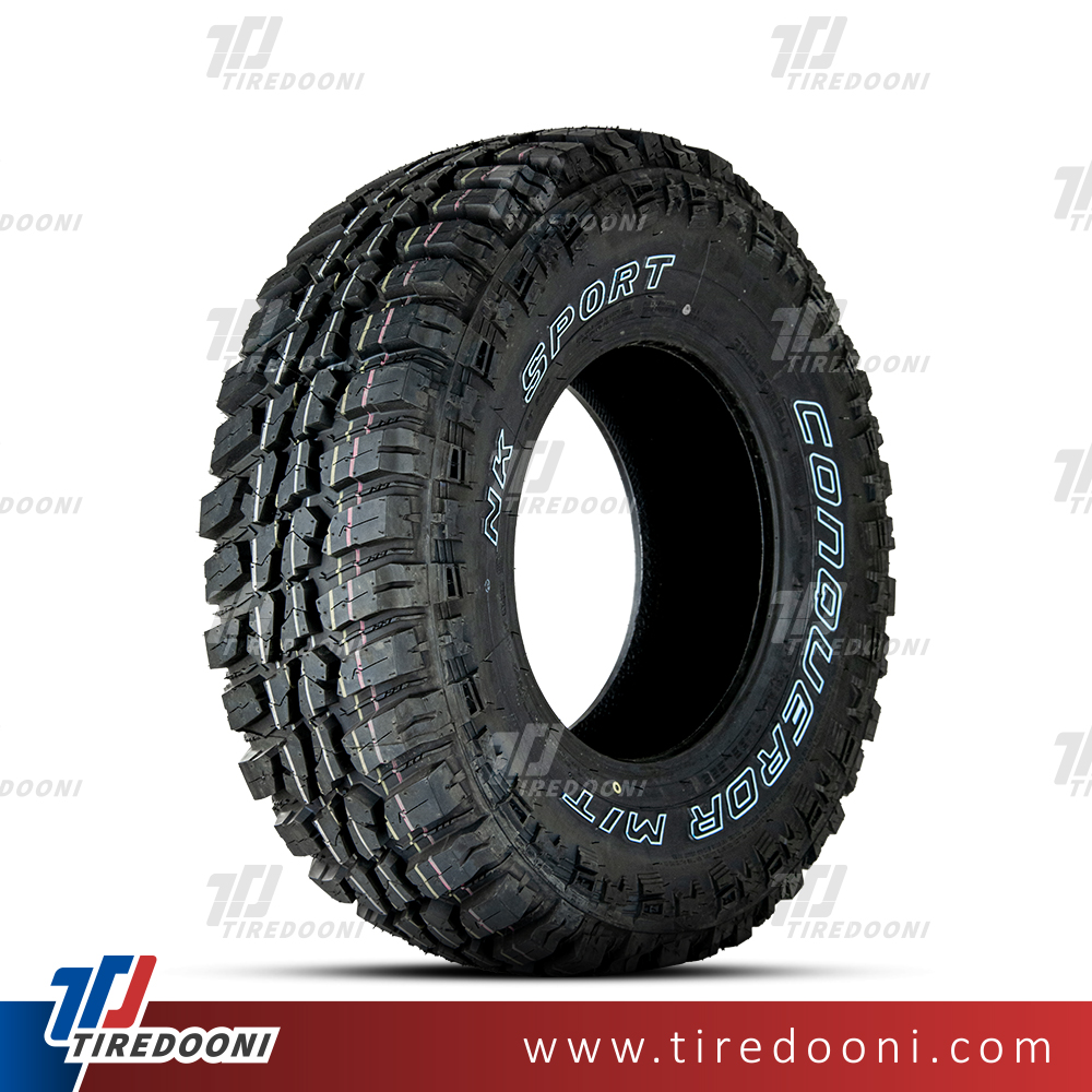 لاستیک خودرو نانکنگ سایز 32/11.5R15 مدل گل MT1